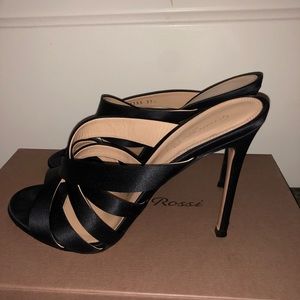 Gianvito Rossi Satin Mules